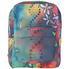 Flower Dna Full Print Backpack by RobLilly