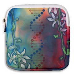 Flower Dna Mini Square Pouch by RobLilly