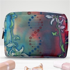 Flower Dna Make Up Pouch (medium) by RobLilly