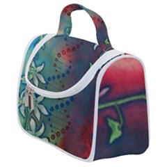 Flower Dna Satchel Handbag by RobLilly