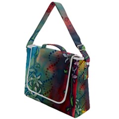 Flower Dna Box Up Messenger Bag by RobLilly