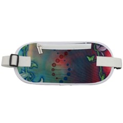 Flower Dna Rounded Waist Pouch by RobLilly