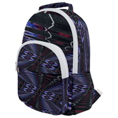 Digital Room Rounded Multi Pocket Backpack