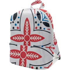 Motif Zip Up Backpack by Sobalvarro