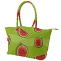 Seamless background with watermelon slices Canvas Shoulder Bag View1