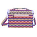 Zigzag pattern seamless zig zag background color Satchel Shoulder Bag View3