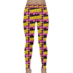 Haha - Nelson Pointing Finger At People - Funny Laugh Classic Yoga Leggings by DinzDas