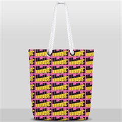 Haha - Nelson Pointing Finger At People - Funny Laugh Full Print Rope Handle Tote (small) by DinzDas