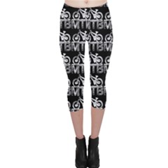 Mountain Bike - Mtb - Hardtail And Dirt Jump 2 Capri Leggings  by DinzDas