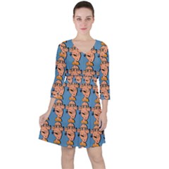 Village Dude - Hillbilly And Redneck - Trailer Park Boys Ruffle Dress by DinzDas