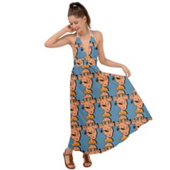 Village Dude - Hillbilly And Redneck - Trailer Park Boys Backless Maxi Beach Dress by DinzDas