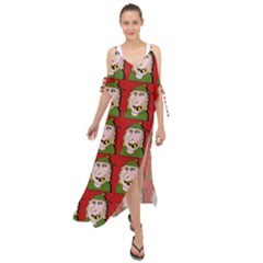 Village Dude - Hillbilly And Redneck - Trailer Park Boys Maxi Chiffon Cover Up Dress by DinzDas