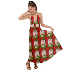 Village Dude - Hillbilly And Redneck - Trailer Park Boys Backless Maxi Beach Dress by DinzDas