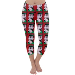 Village Dude - Hillbilly And Redneck - Trailer Park Boys Capri Winter Leggings  by DinzDas