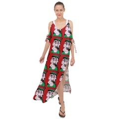 Village Dude - Hillbilly And Redneck - Trailer Park Boys Maxi Chiffon Cover Up Dress by DinzDas