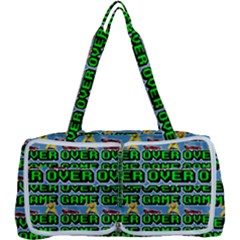 Game Over Karate And Gaming - Pixel Martial Arts Multi Function Bag by DinzDas