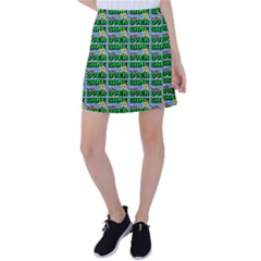 Game Over Karate And Gaming - Pixel Martial Arts Tennis Skirt by DinzDas