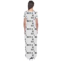 White And Nerdy - Computer Nerds And Geeks Short Sleeve Maxi Dress View2