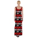 Just Killing It - Silly Toilet Stool Rocket Man Thigh Split Maxi Dress View2