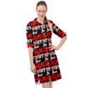 Just Killing It - Silly Toilet Stool Rocket Man Long Sleeve Mini Shirt Dress View1