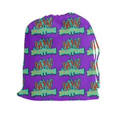 Jaw Dropping Comic Big Bang Poof Drawstring Pouch (2xl) by DinzDas