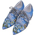 Floral Nature Pointed Oxford Shoes View2