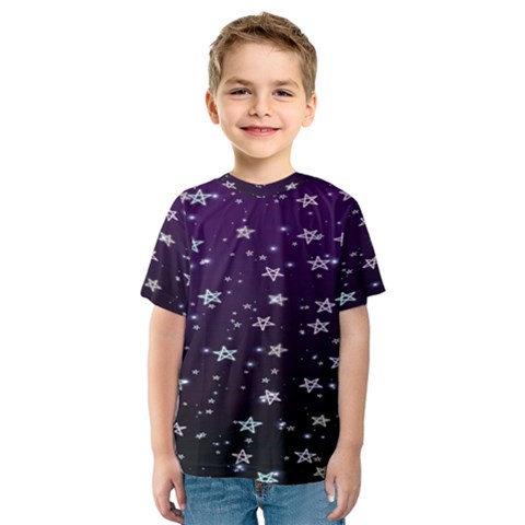 Stars Kids  Sport Mesh Tee by Sparkle