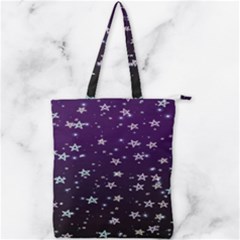 Stars Double Zip Up Tote Bag by Sparkle