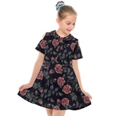 Dusty Roses Kids  Short Sleeve Shirt Dress