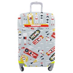 Summer Sea Swimming Luggage Cover (medium) by Wanni