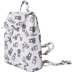 Cute Seamless Pattern With Koala Panda Bear Buckle Everyday Backpack by Amaryn4rt