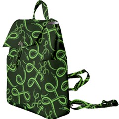 Snakes Seamless Pattern Buckle Everyday Backpack by Amaryn4rt