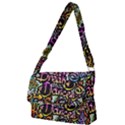 Graffiti Word Seamless Pattern Full Print Messenger Bag (S) View1