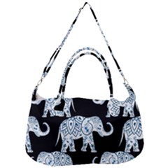 Elephant-pattern-background Removal Strap Handbag by Sobalvarro