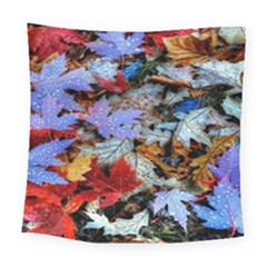 Rainbow Season Square Tapestry (large) by Sparkle