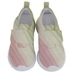 Pink Green Kids  Velcro No Lace Shoes by Sparkle