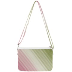 Pink Green Double Gusset Crossbody Bag by Sparkle