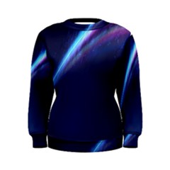 Light Fleeting Man s Sky Magic Women s Sweatshirt by Mariart