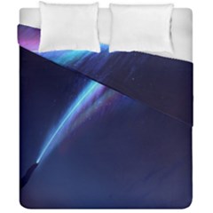 Light Fleeting Man s Sky Magic Duvet Cover Double Side (california King Size) by Mariart