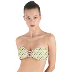 Bluefishes Twist Bandeau Bikini Top