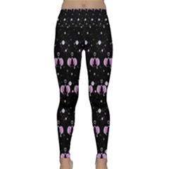 Galaxy Unicorns Lightweight Velour Classic Yoga Leggings by Sparkle