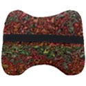 Stylish Fall Colors Camouflage Head Support Cushion View2