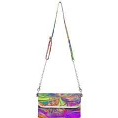 Rainbow Painting Pattern 4 Mini Crossbody Handbag