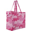 Camo Pink Canvas Travel Bag View3