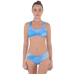 Aquamarine Criss Cross Bikini Set