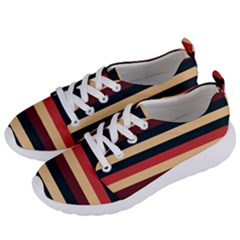 Seventies Stripes Women s Lightweight Sports Shoes by tmsartbazaar