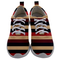 Seventies Stripes Mens Athletic Shoes by tmsartbazaar