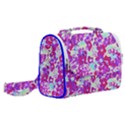 Spring Flowers Garden Satchel Shoulder Bag View2