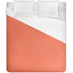 Appreciating Apricot Duvet Cover (california King Size)