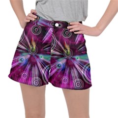 Fractal Circles Abstract Ripstop Shorts by HermanTelo